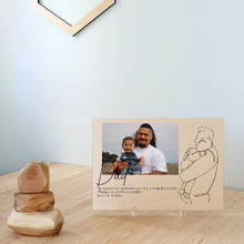 Load image into Gallery viewer, Fathers Day A5 Print Cuddles - Add your photo + text