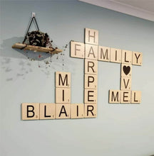 Load image into Gallery viewer, Scrabble Wall Tiles