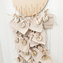 Load image into Gallery viewer, Personalised Advent Calendar - Gold Initial