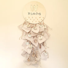 Load image into Gallery viewer, Personalised Advent Calendar - Gold Initial