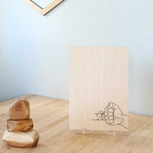 Load image into Gallery viewer, Fathers Day A5 Print Fist Bump - Add your photo + text
