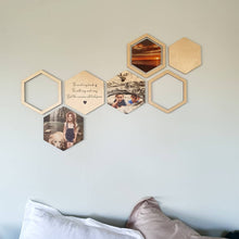 Load image into Gallery viewer, š Honeycomb Wall Decor Set - Add your own photos/text