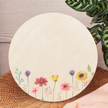 Load image into Gallery viewer, Round Name Plaque - Leave her Wild