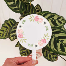Load image into Gallery viewer, Personalised Plant Stake - Floral Wreath Designs