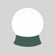 Load image into Gallery viewer, Snow Globe Decoration - Add your own image + text