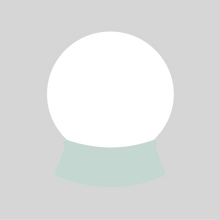 Load image into Gallery viewer, Snow Globe Decoration - White Christmas Scenes + add your own text