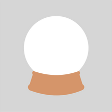 Load image into Gallery viewer, Snow Globe Decoration - White Christmas Scenes + add your own text