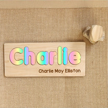 Load image into Gallery viewer, Personalised Name Puzzle - add an etched name or message
