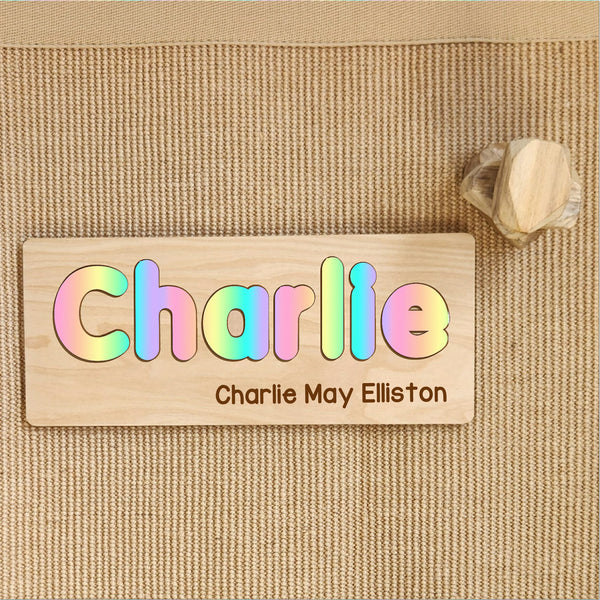 Personalised Name Puzzle - add an etched name or message