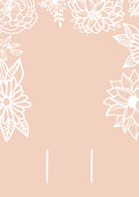 Load image into Gallery viewer, Personalised Birth Announcement Floral
