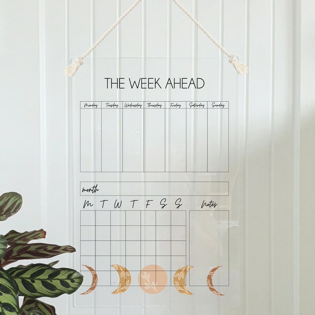 Wall Planner Layout 3 - Lunar