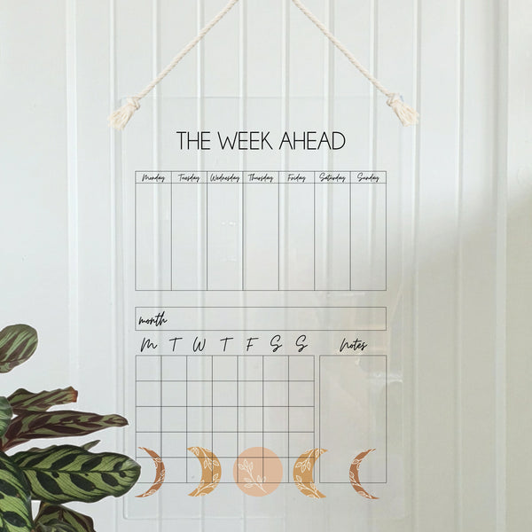 Wall Planner Layout 3 - Lunar