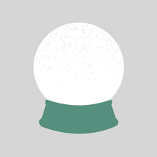 Load image into Gallery viewer, Snow Globe Decoration - Family Portrait + add your own text *LIMITED AVAILABILITY EACH MONTH* OUT OF STOCK
