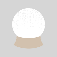 Load image into Gallery viewer, Snow Globe Decoration - Family Portrait + add your own text *LIMITED AVAILABILITY EACH MONTH* OUT OF STOCK
