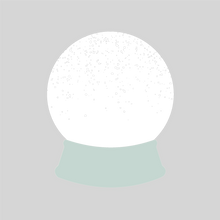 Load image into Gallery viewer, Snow Globe Decoration - Family Portrait + add your own text *LIMITED AVAILABILITY EACH MONTH* OUT OF STOCK
