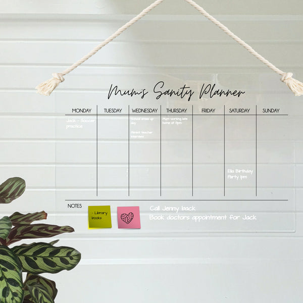 Wall Planner Layout 2 - Change your colour