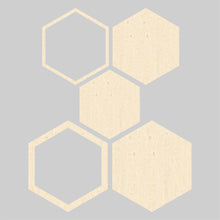 Load image into Gallery viewer, 🐝 Honeycomb Wall Decor Individual Pieces - Add your own photos/text
